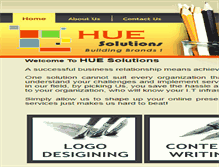 Tablet Screenshot of huesolutions.com
